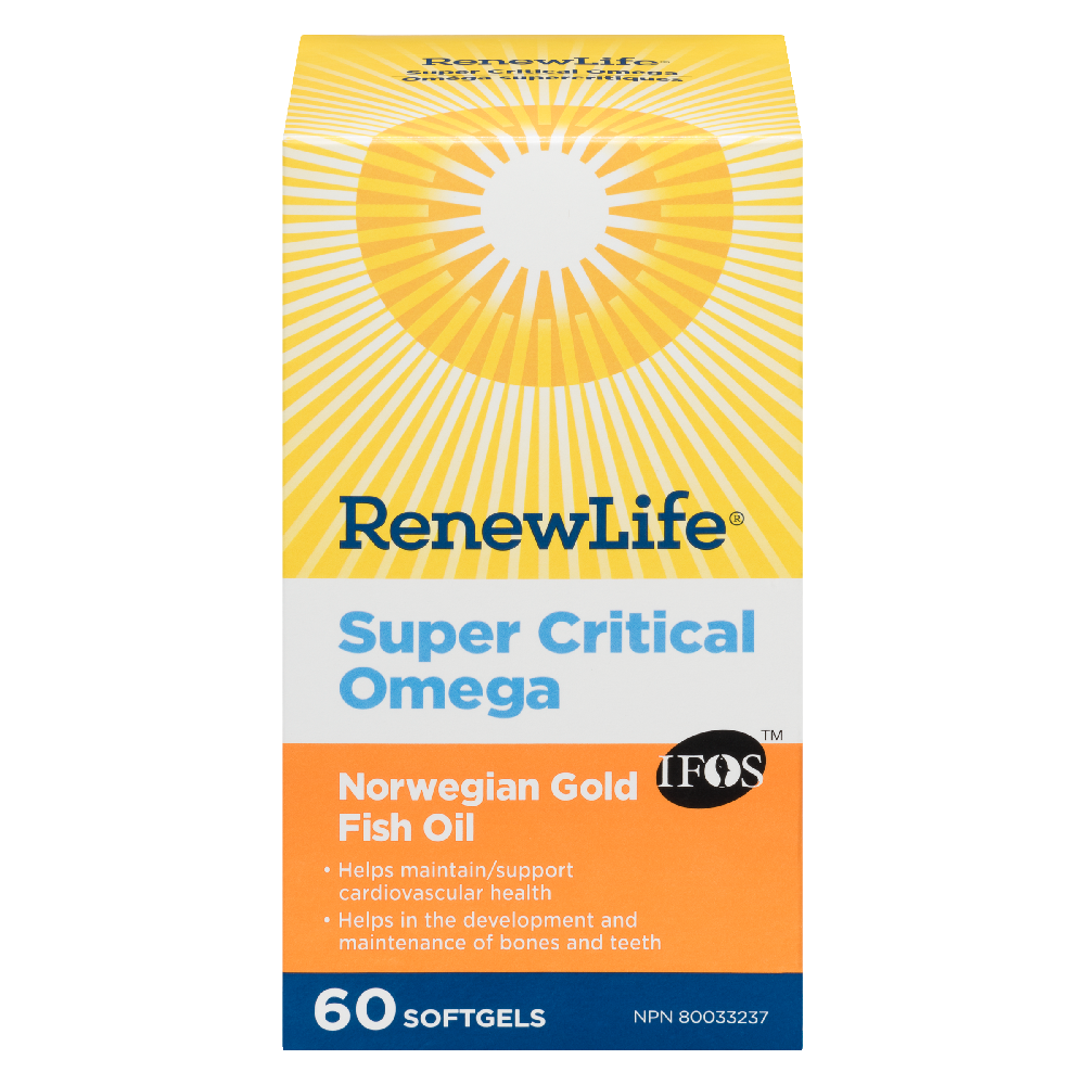 RENEW FISH OIL SUPER CRITICAL OMEGA 60S