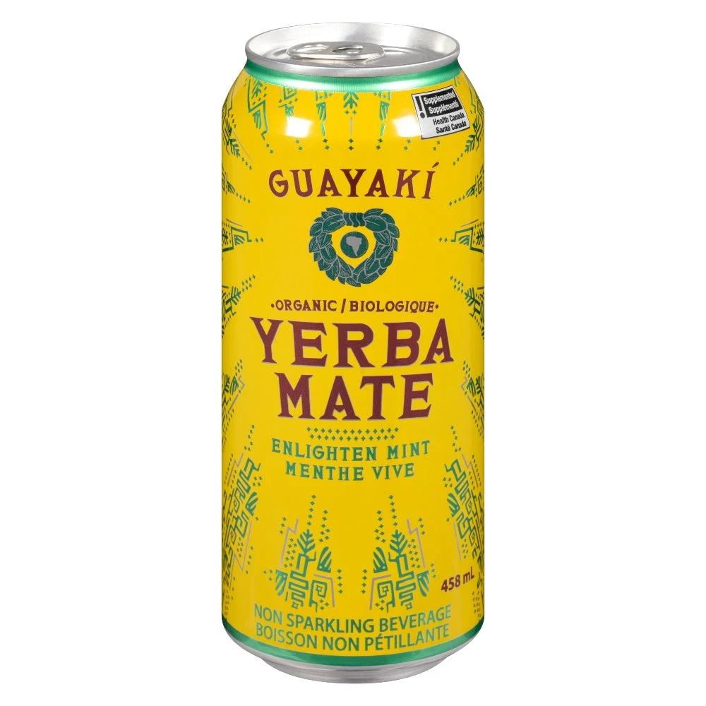 Enlighten Mint Yerba Mate Organic Tea 458ml