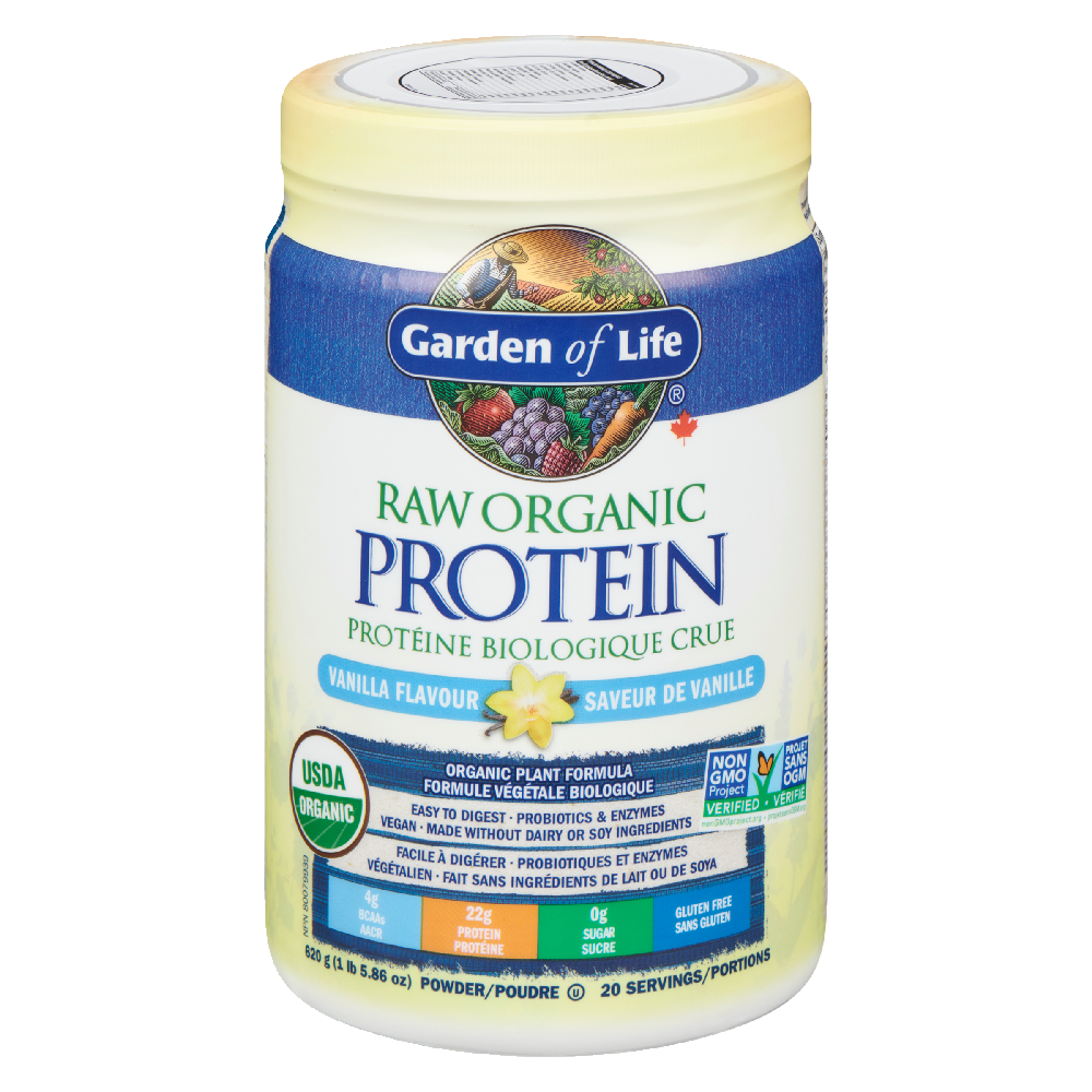 Raw Organic Protein - Vanilla 620G