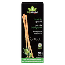 Load image into Gallery viewer, Organic Grissini Breadsticks- Sesame