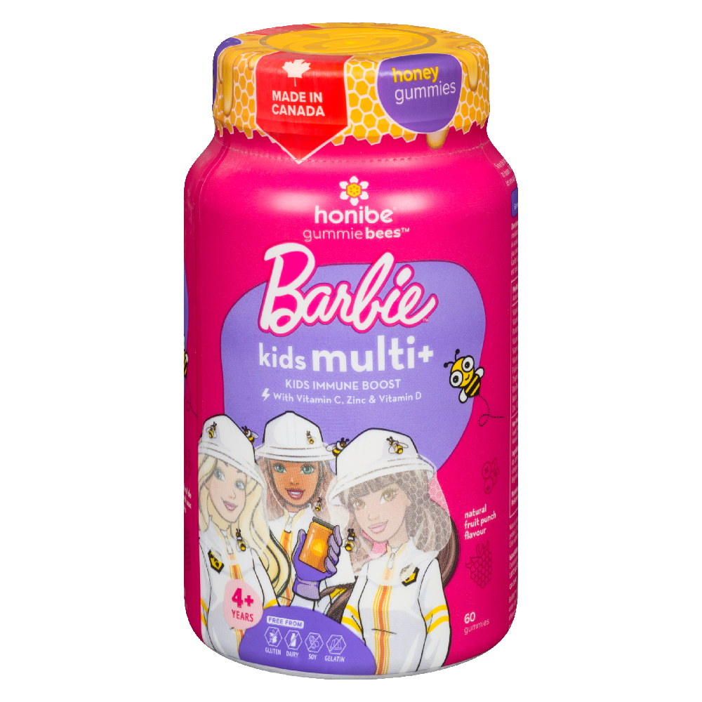 Honibe Barbie Multi Gummies Kids 60s