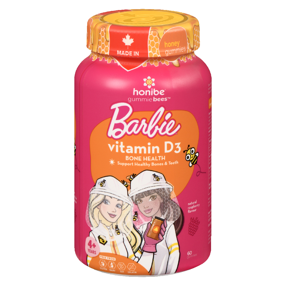 Barbie Vitamin D3 Gummies Kids 60s