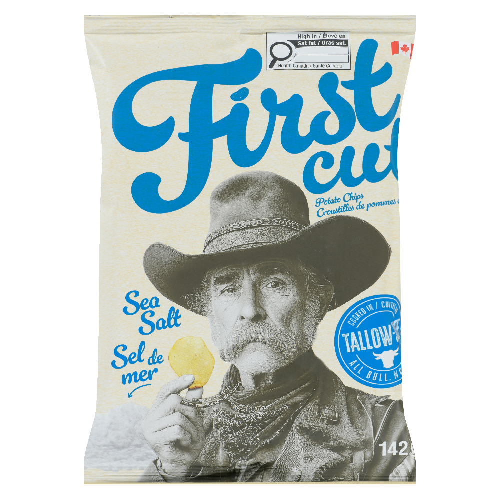 Sea Salt Tallow Chips 142g