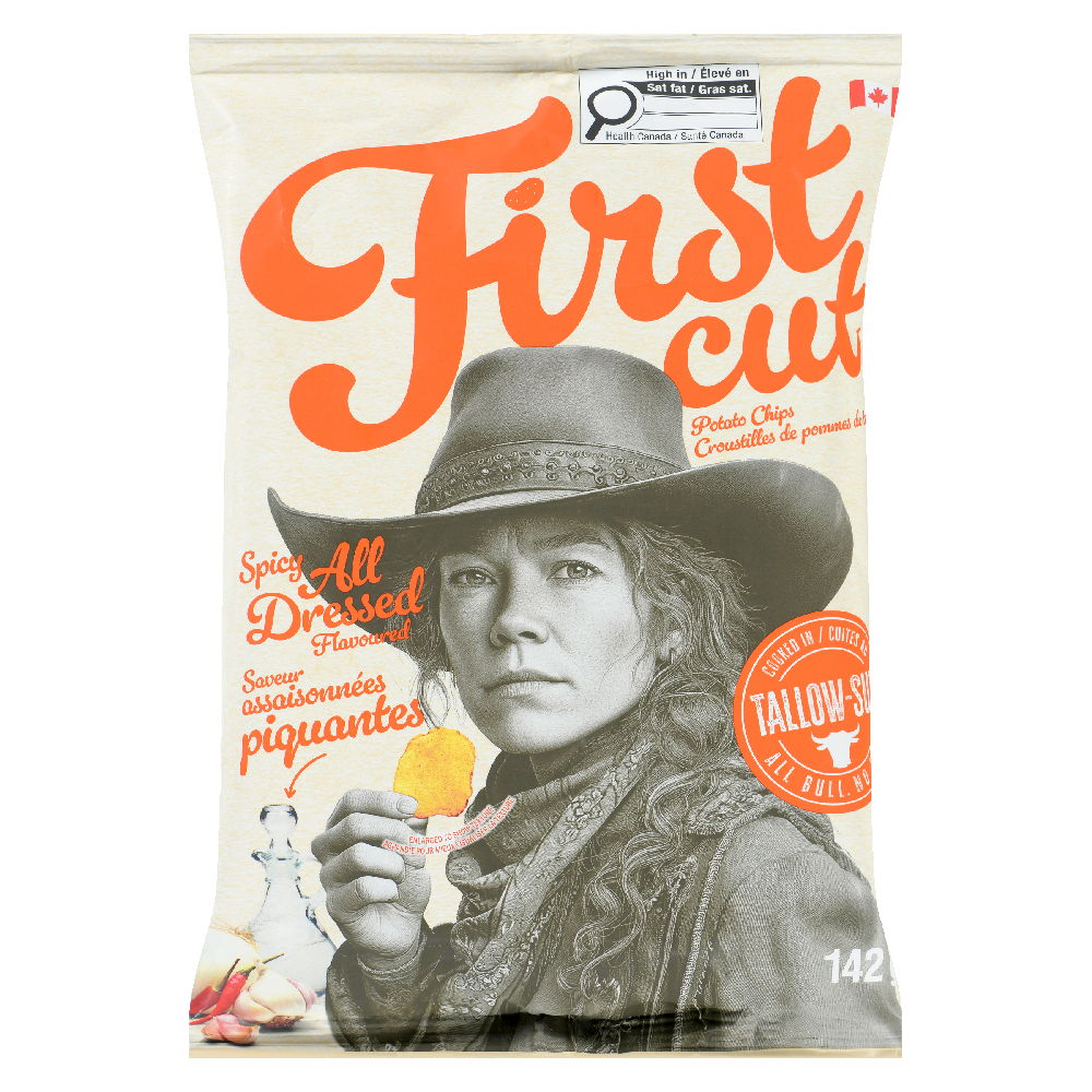 Spicy All Dressed Tallow Chips 142g