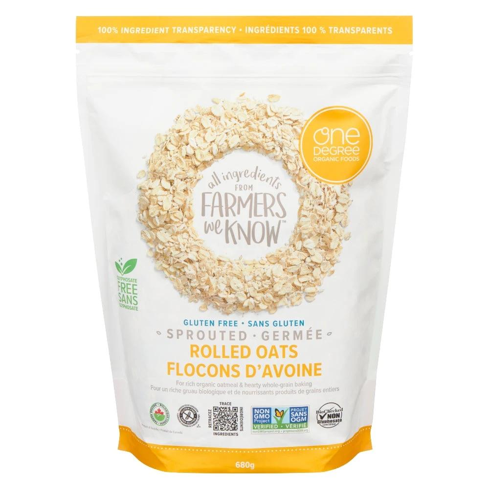 Sprouted Rolled Oats 680g