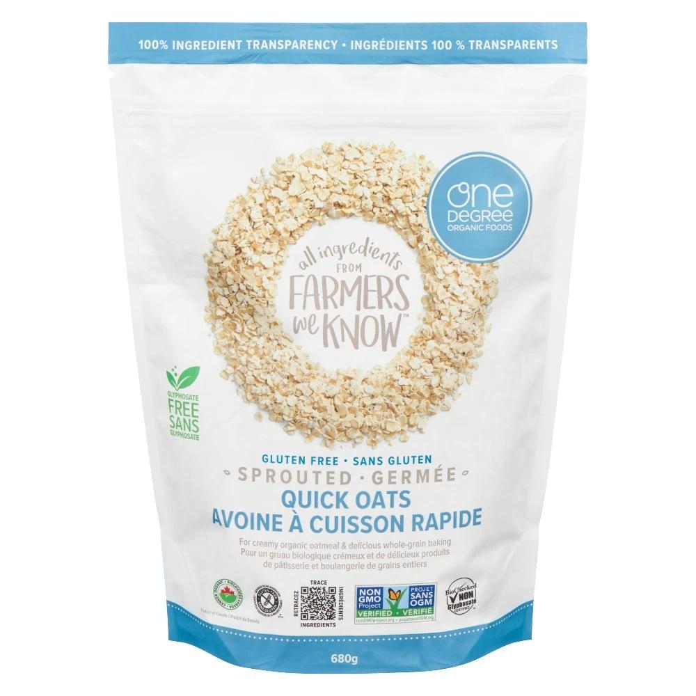 Sprouted Quick Oats 680g