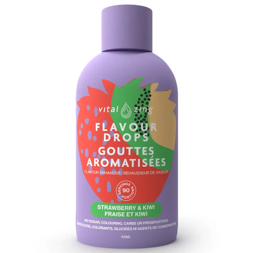 Strawberry Kiwi Water Drops 45ml