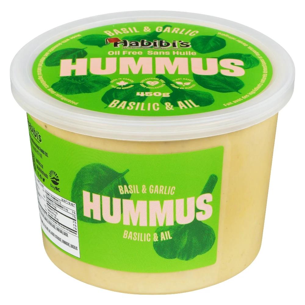 Basil Garlic Hummus 450g