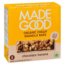 Load image into Gallery viewer, Banana Granola Bars 5x24g