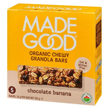 Load image into Gallery viewer, Banana Granola Bars 5x24g