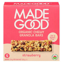 Load image into Gallery viewer, Straw Granola Bars 5x24g