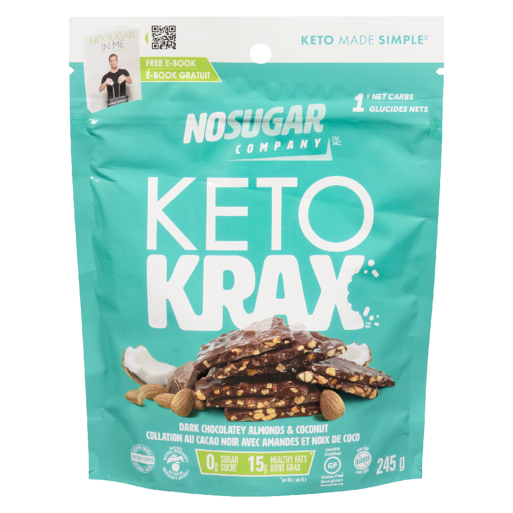Keto Krax Ch Almond &amp; Coco