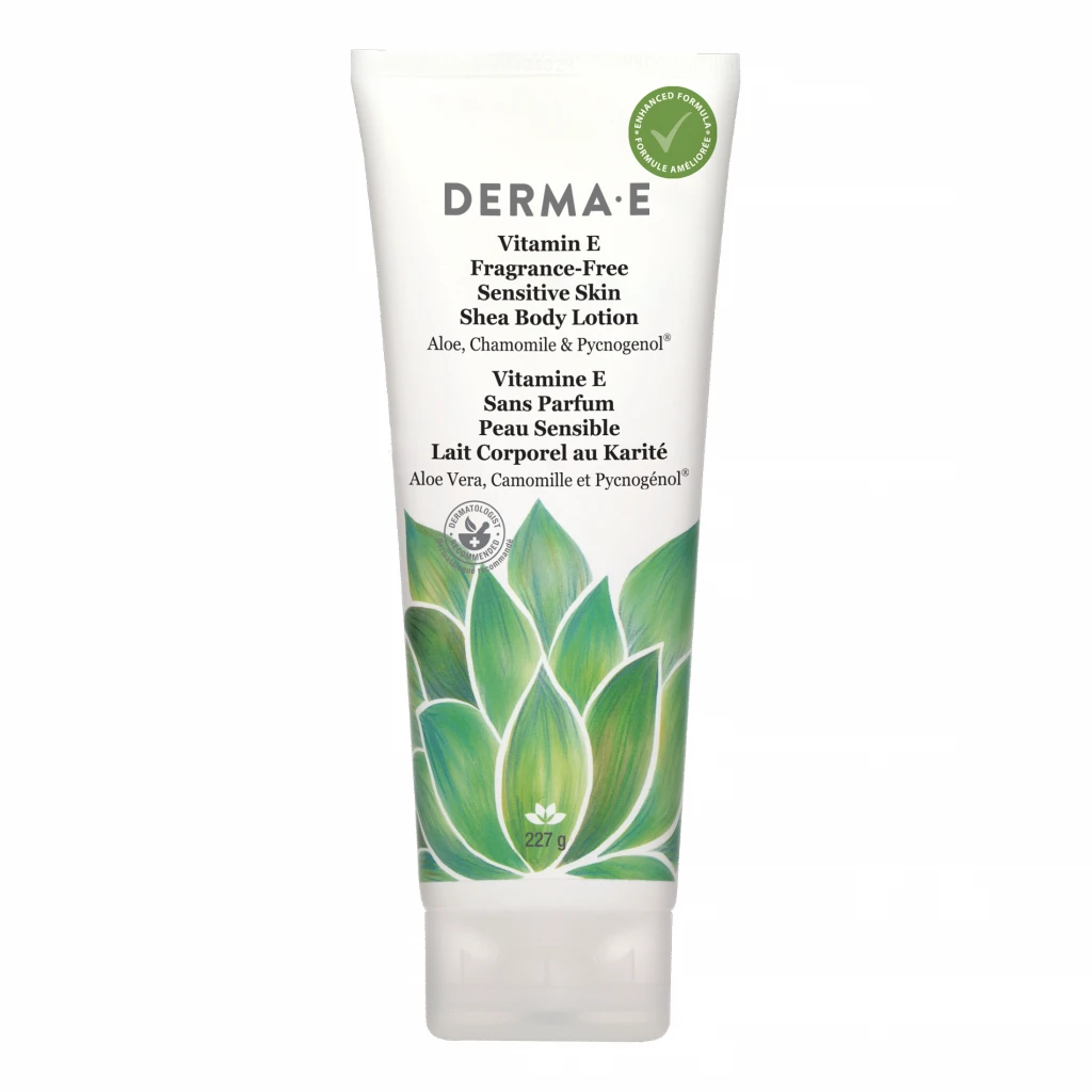 Vit. E Fragrance Free Shea Lotion by Derma-E