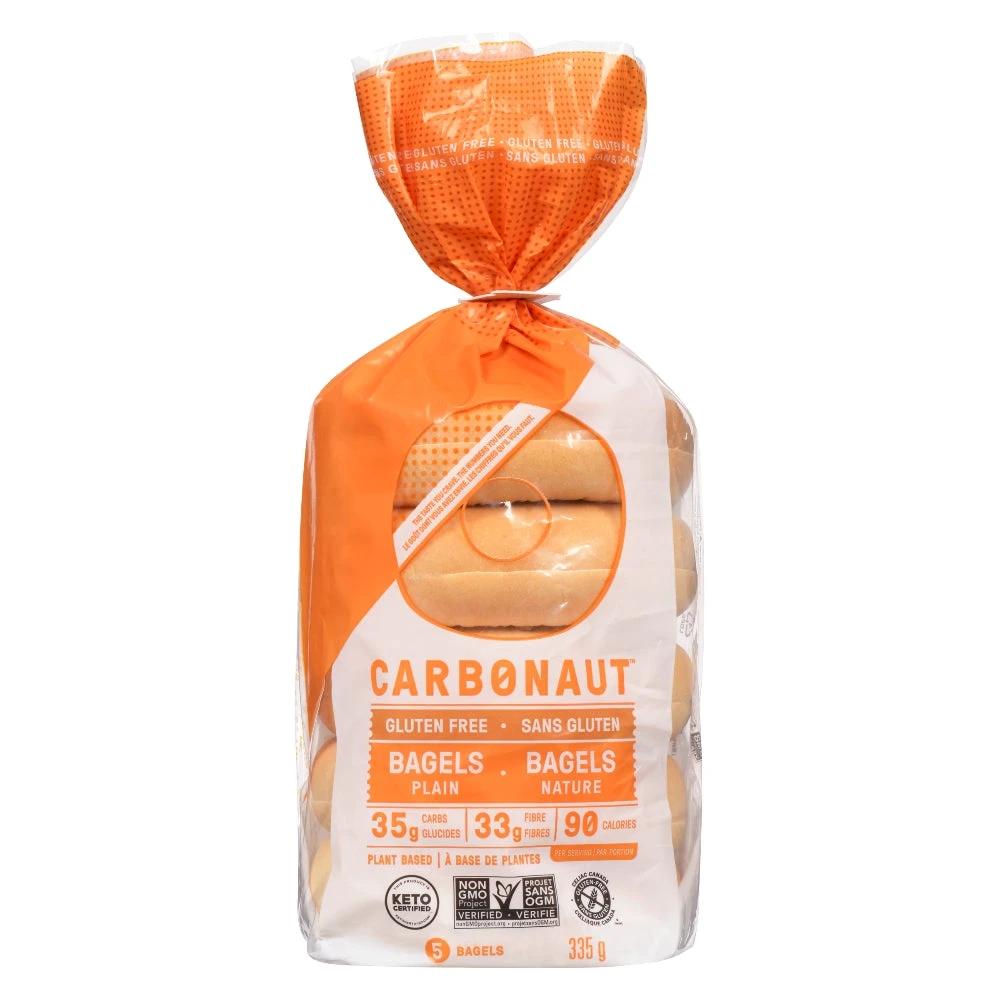 CARBONAUT BAGELS PLAIN GF 335G