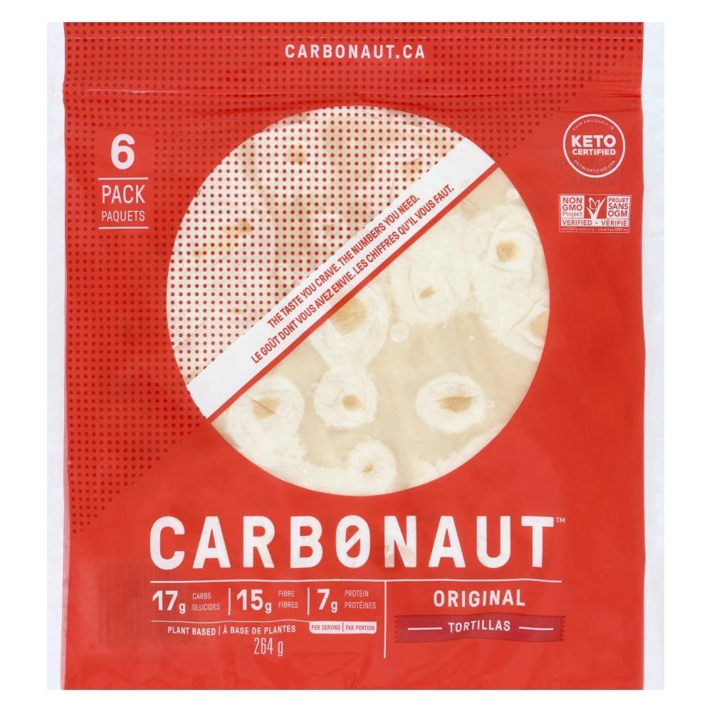 Carbonaut Low Carb Tortillas Original