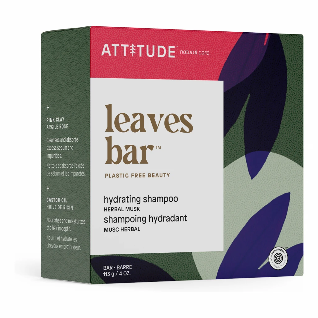 Shampoo Bar - Hydrating Herbal Musk by Attitude