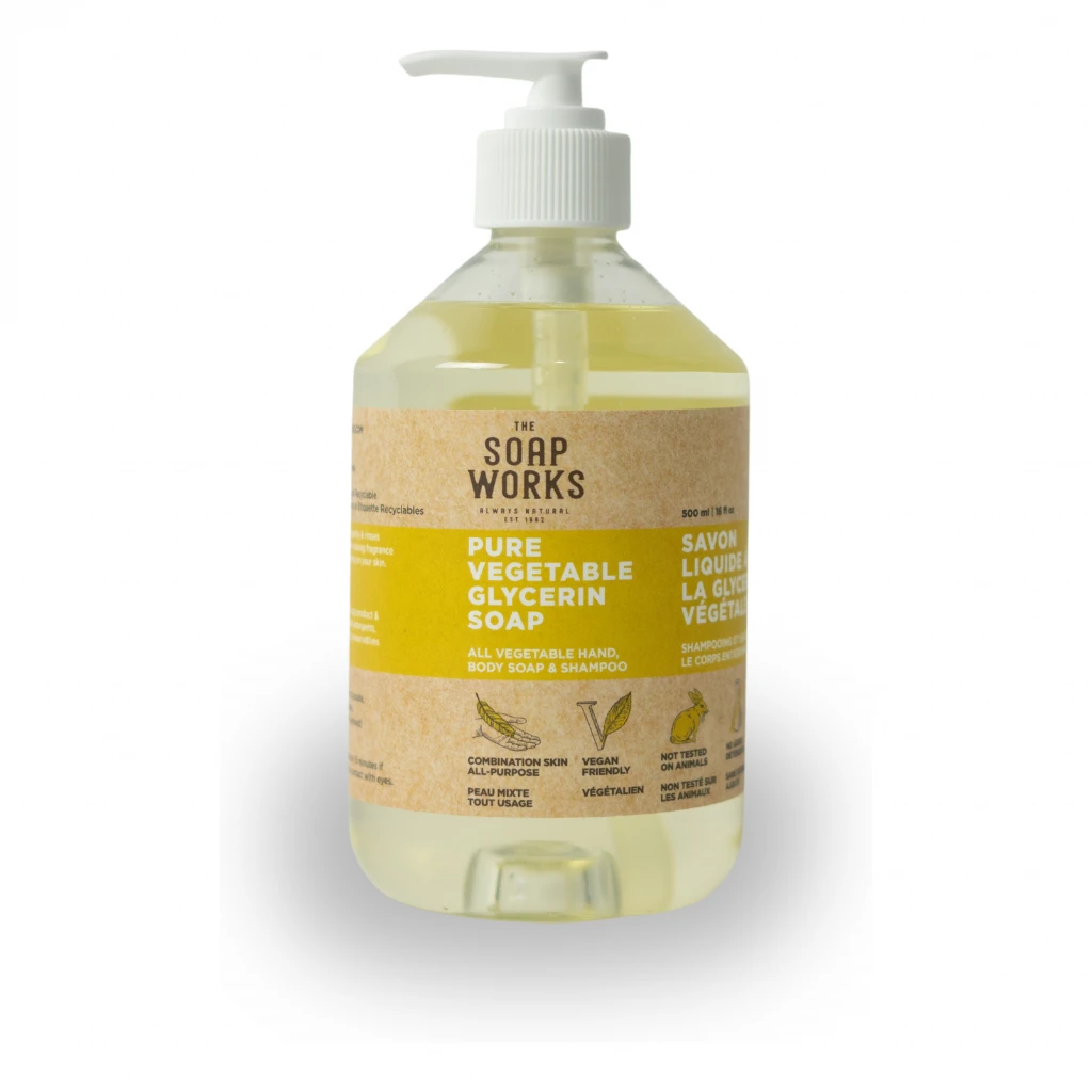 Glycerin Liquid Soap 500ml by Soap Works