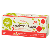 Load image into Gallery viewer, Sandwich Bags 40ct