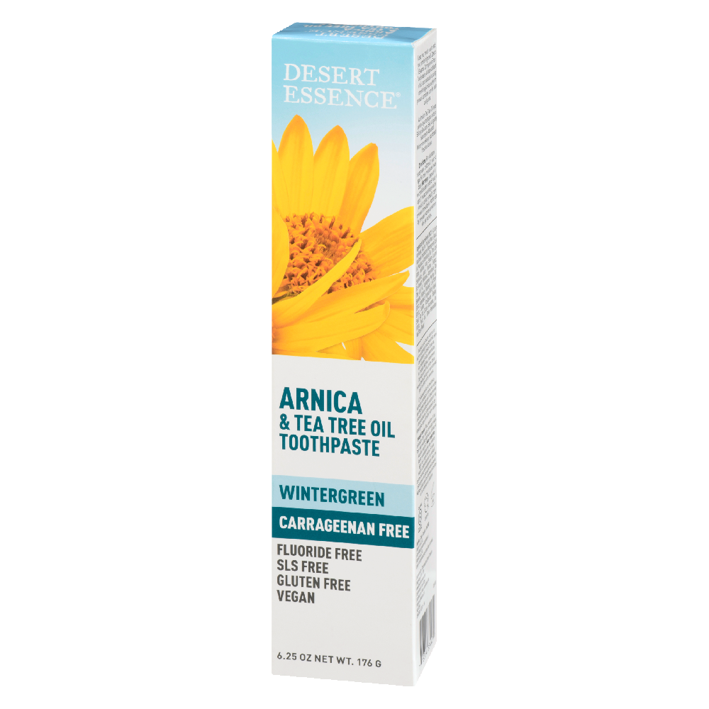 Arnica &amp; Tea Tree Carrageenan Free Toothpaste