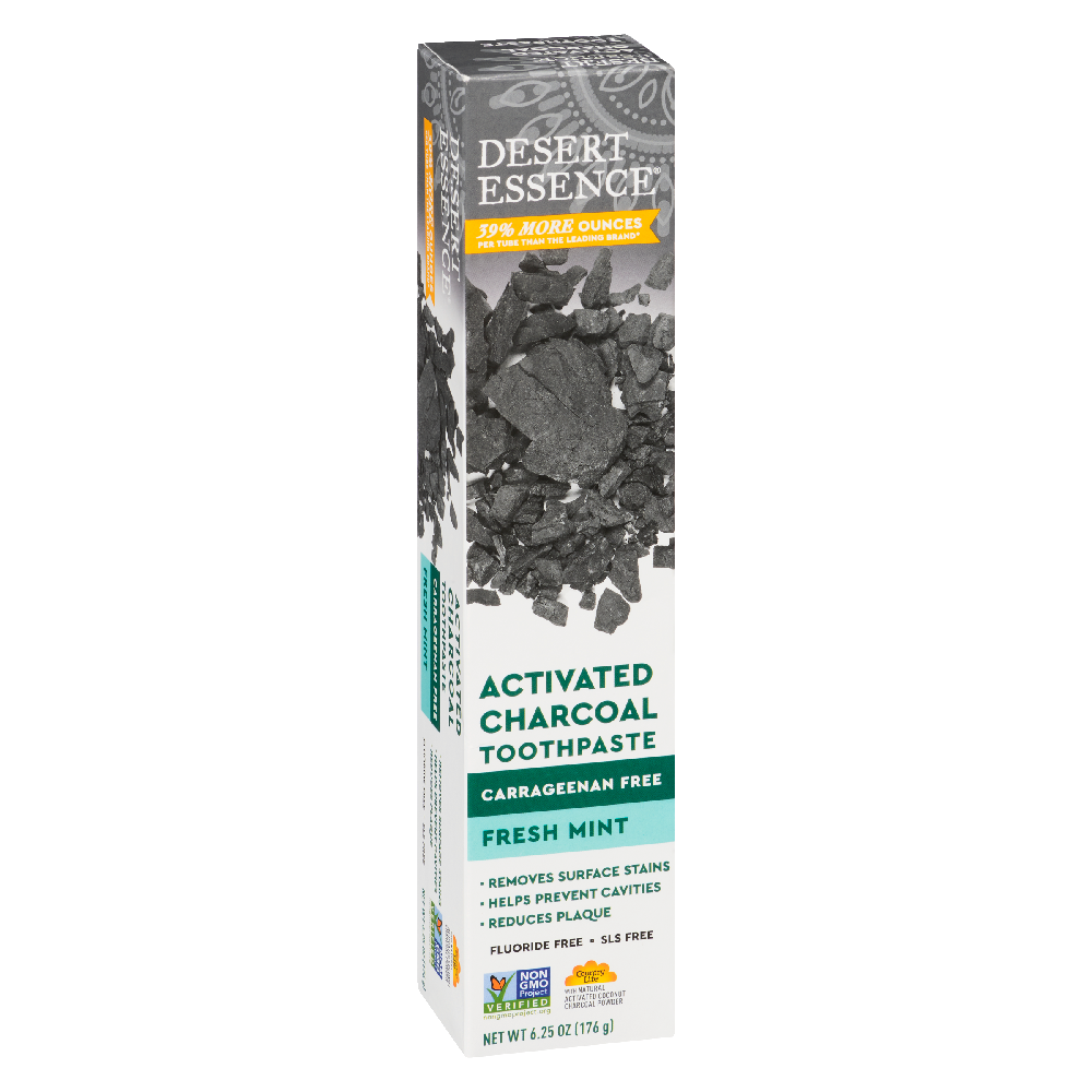 Activated Charcoal Toothpaste Carrageenan Free