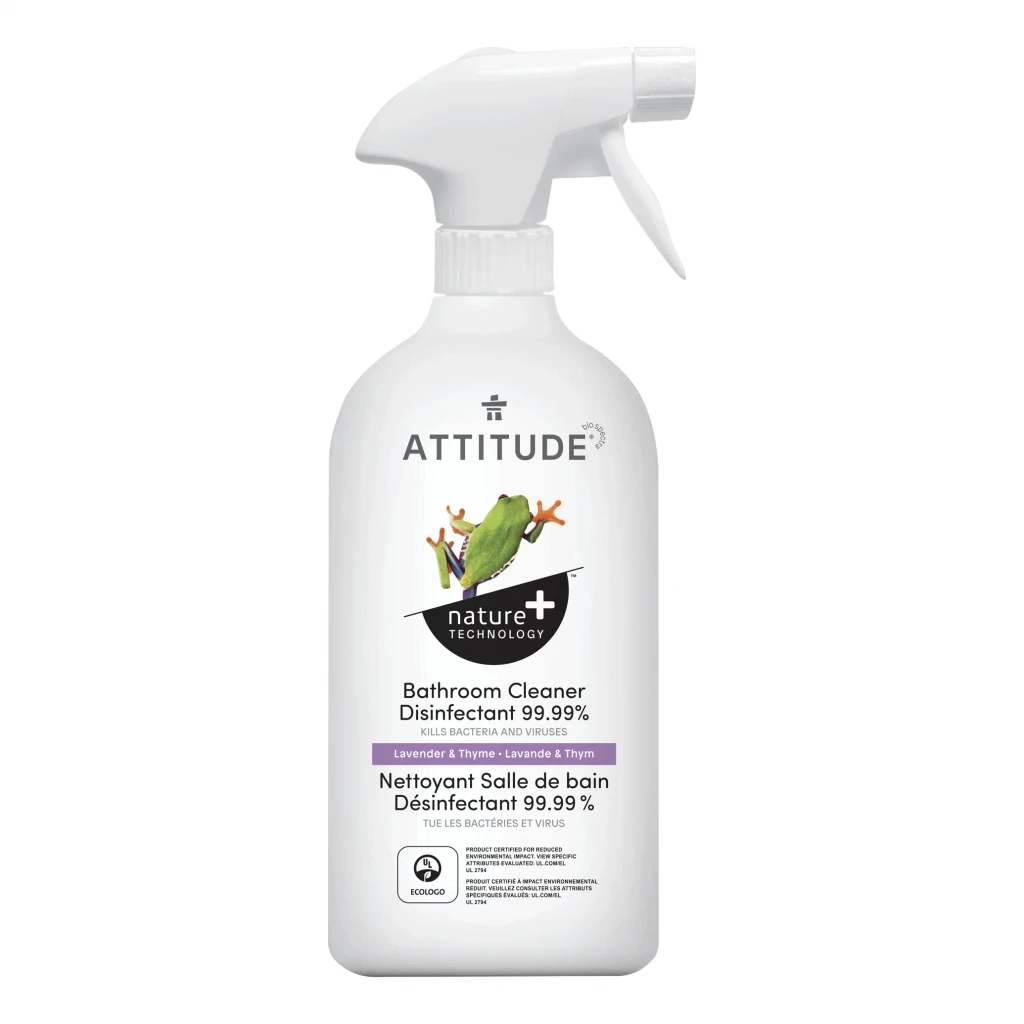 Bathroom Cleaner Disinfectant 99.9% by Attitude