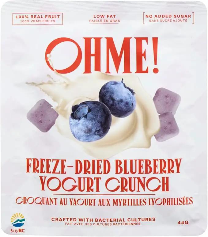 Freeze Dried Blueberry Yogurt Crunch