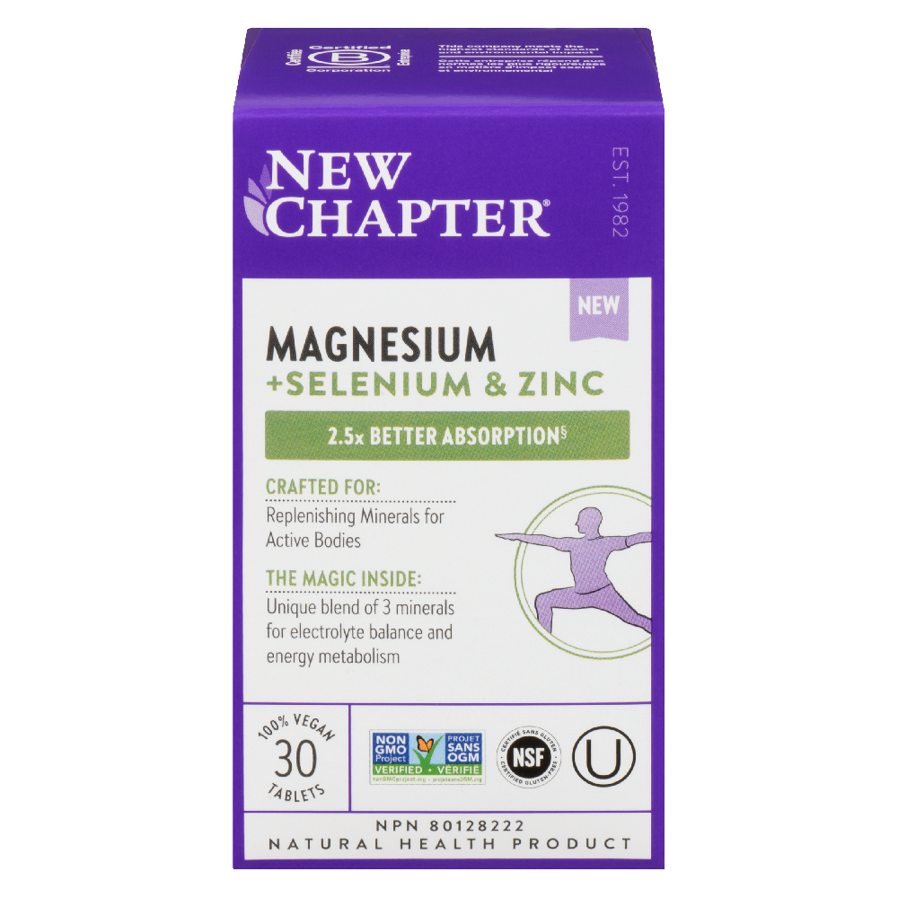Magnesium + Selenium and Zinc