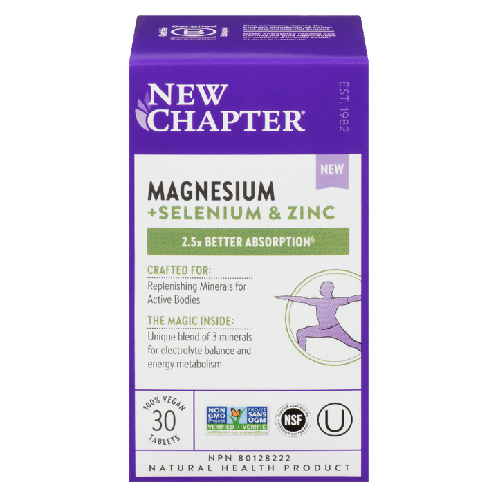 Magnesium + Selenium and Zinc