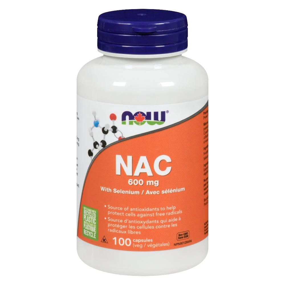 NOW NAC 600MG 100S