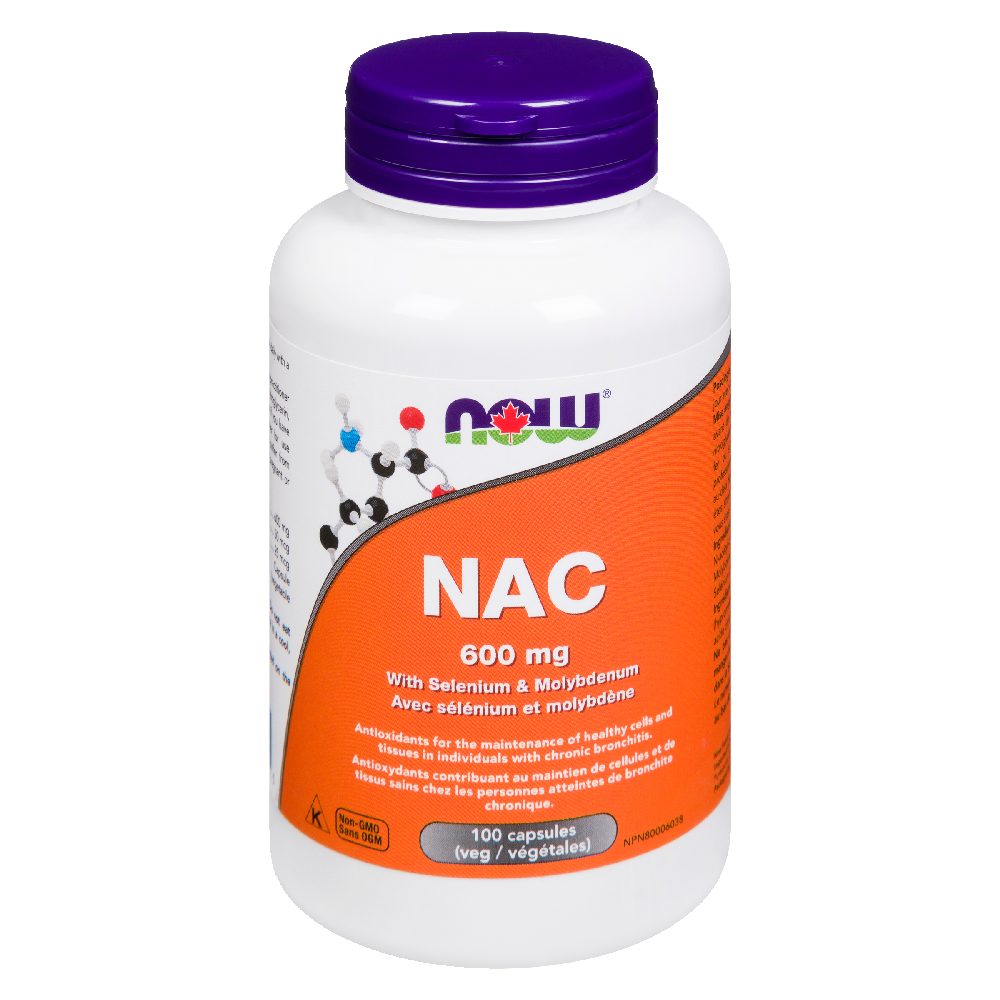 NOW NAC 600MG 100S