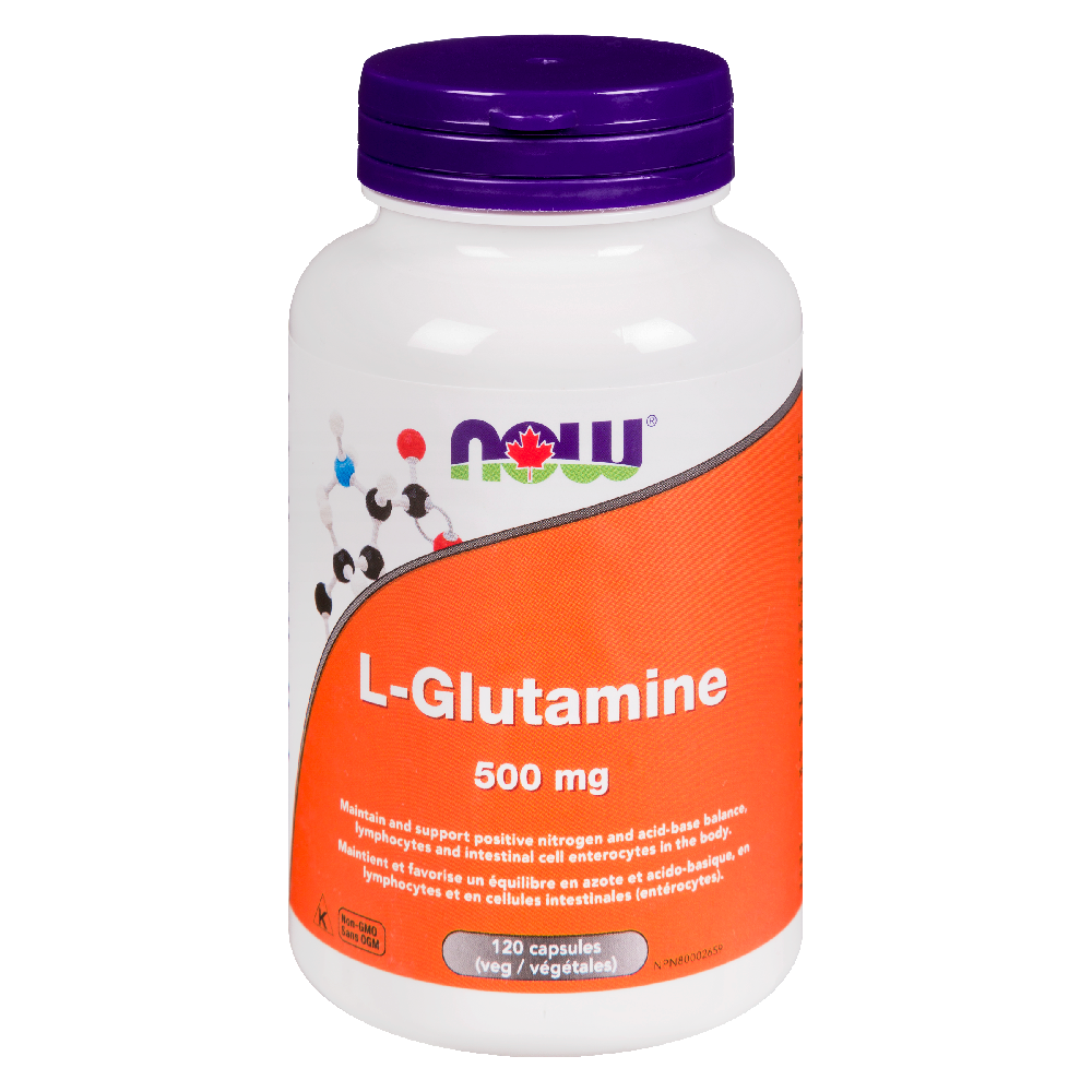 NOW L-GLUTAMINE 500MG 120CAP