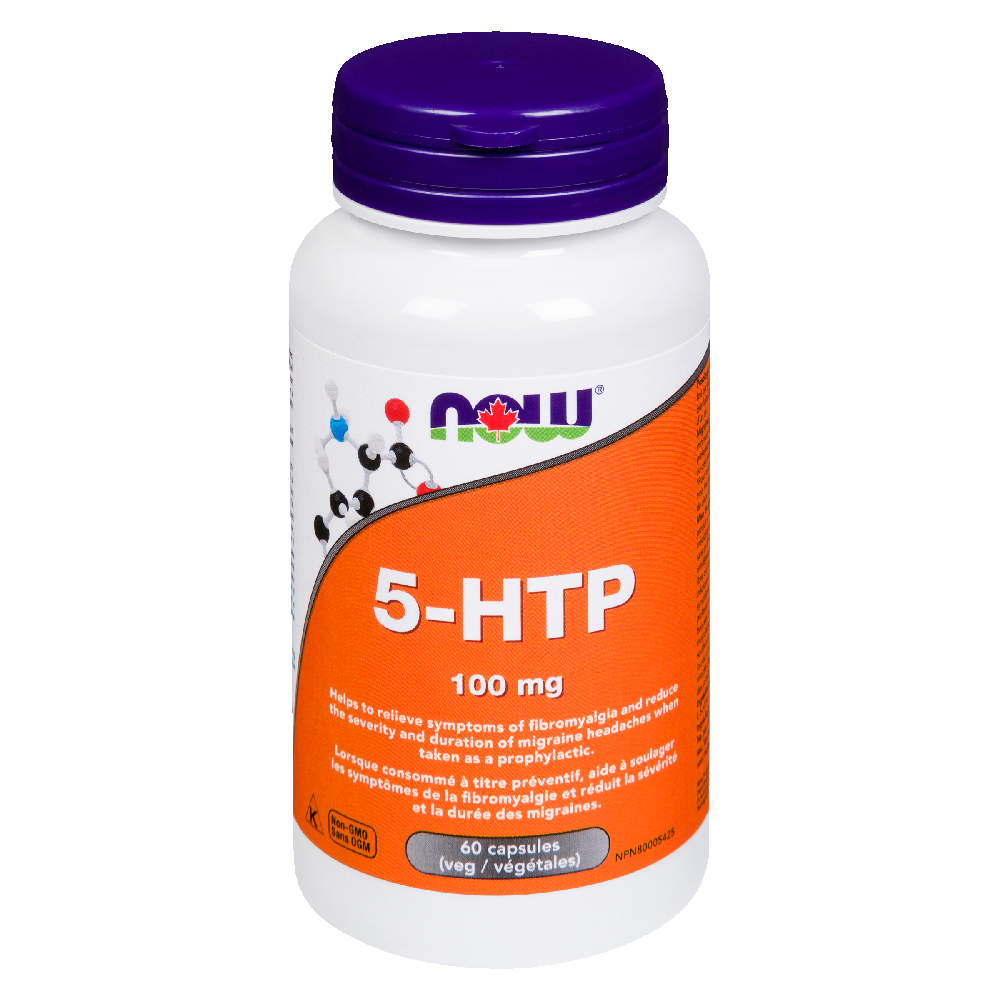 NOW 5-HTP 100MG 60'S