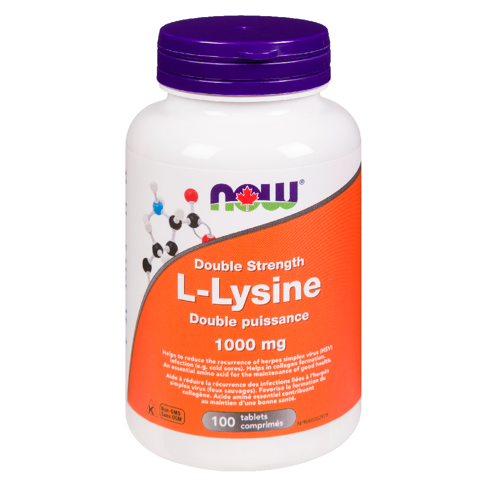 NOW L-LYSINE 1000MG 100TABS