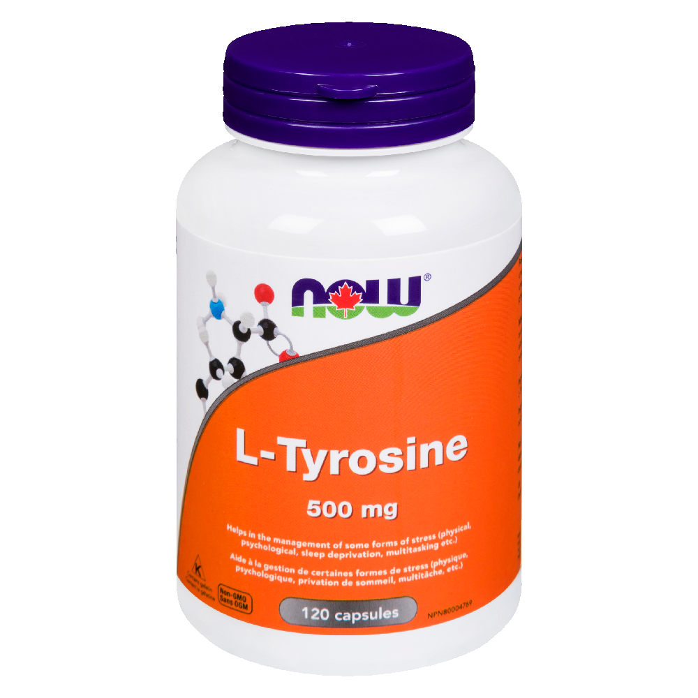 NOW L-TYROSINE 500MG 120CAP