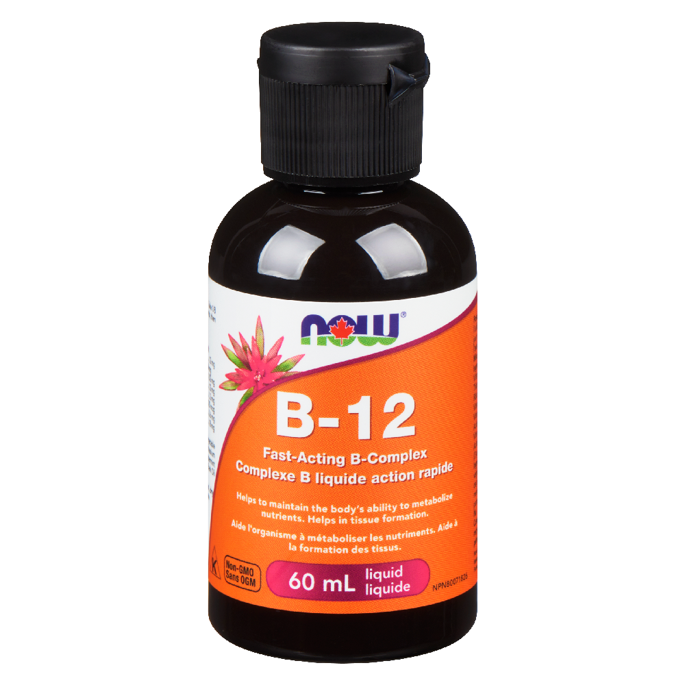 NOW B12/B-COMPLEX LIQUID 2OZ