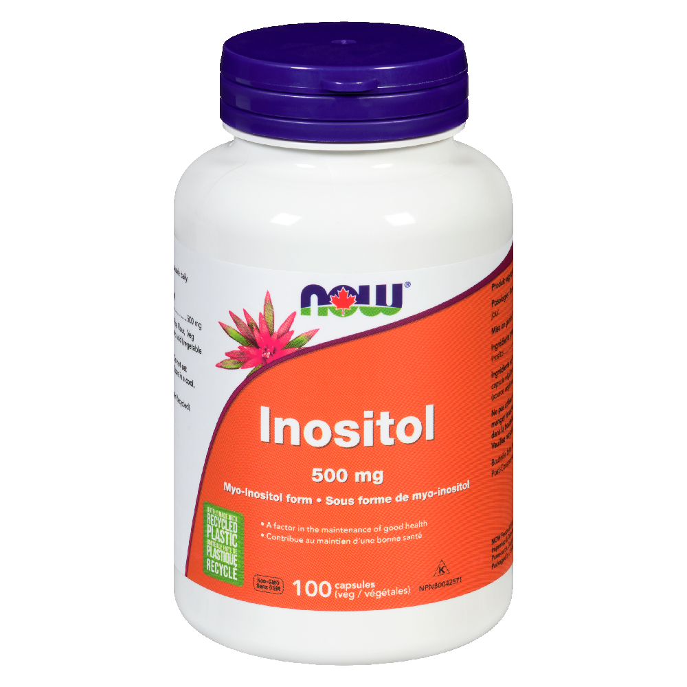 NOW INOSITOL 500MG 100CAPS