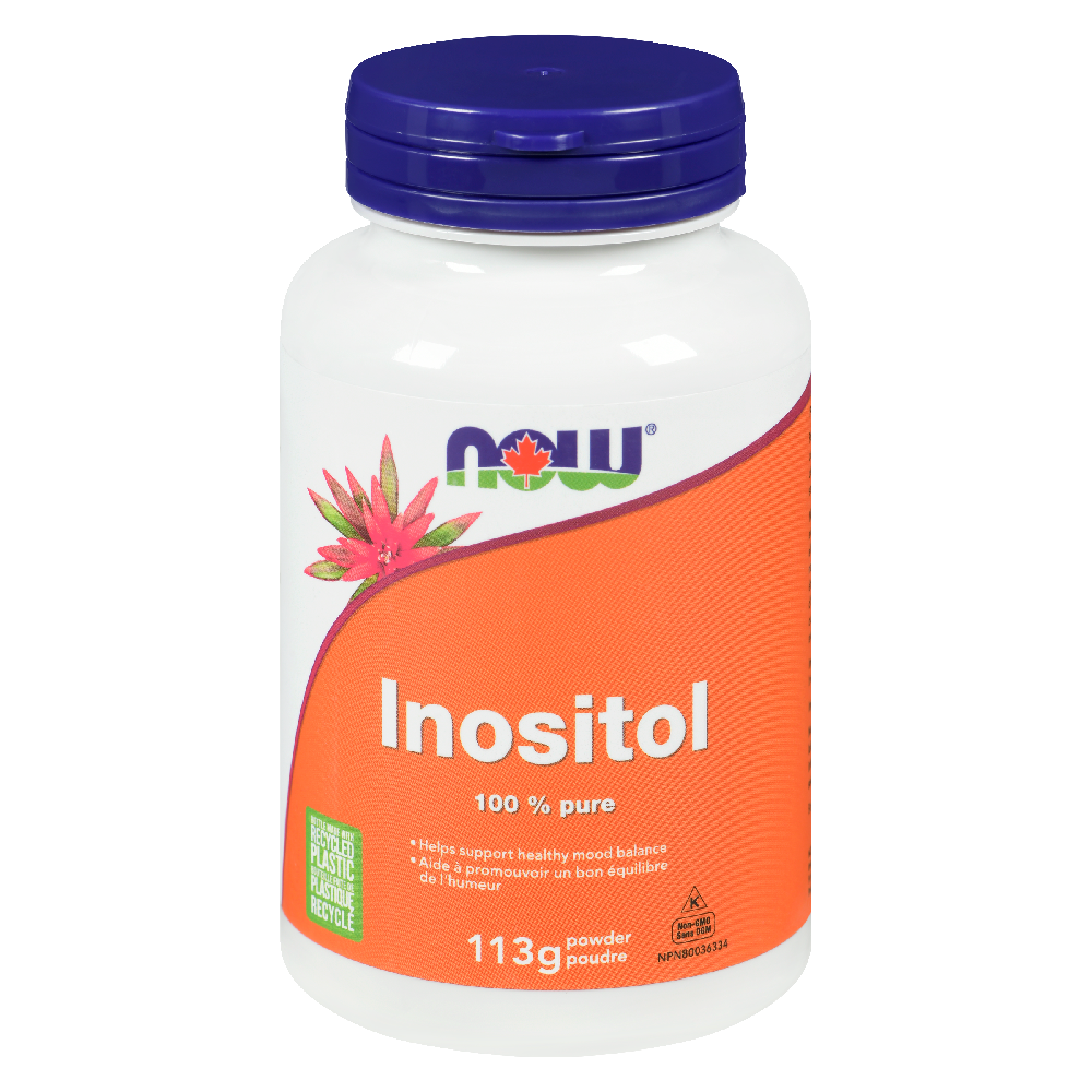 NOW INOSITOL POWDER 750MG PURE  113G