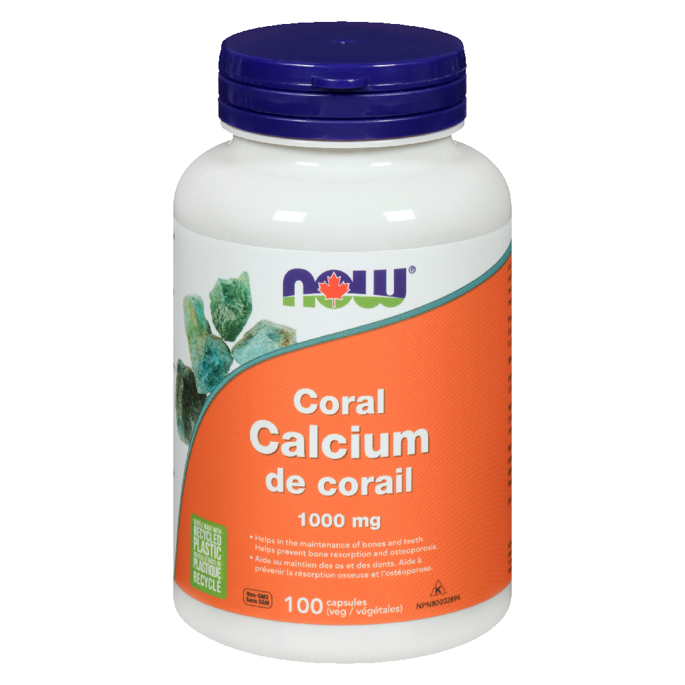 NOW CORAL CALCIUM 1000MG 100VCAP