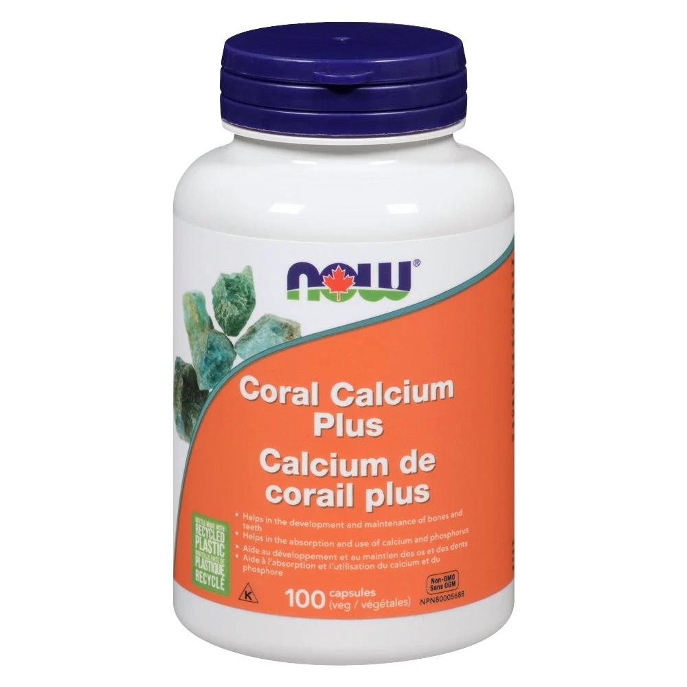 NOW CORAL CALCIUM PLUS MAG &amp; D 100VCAPS