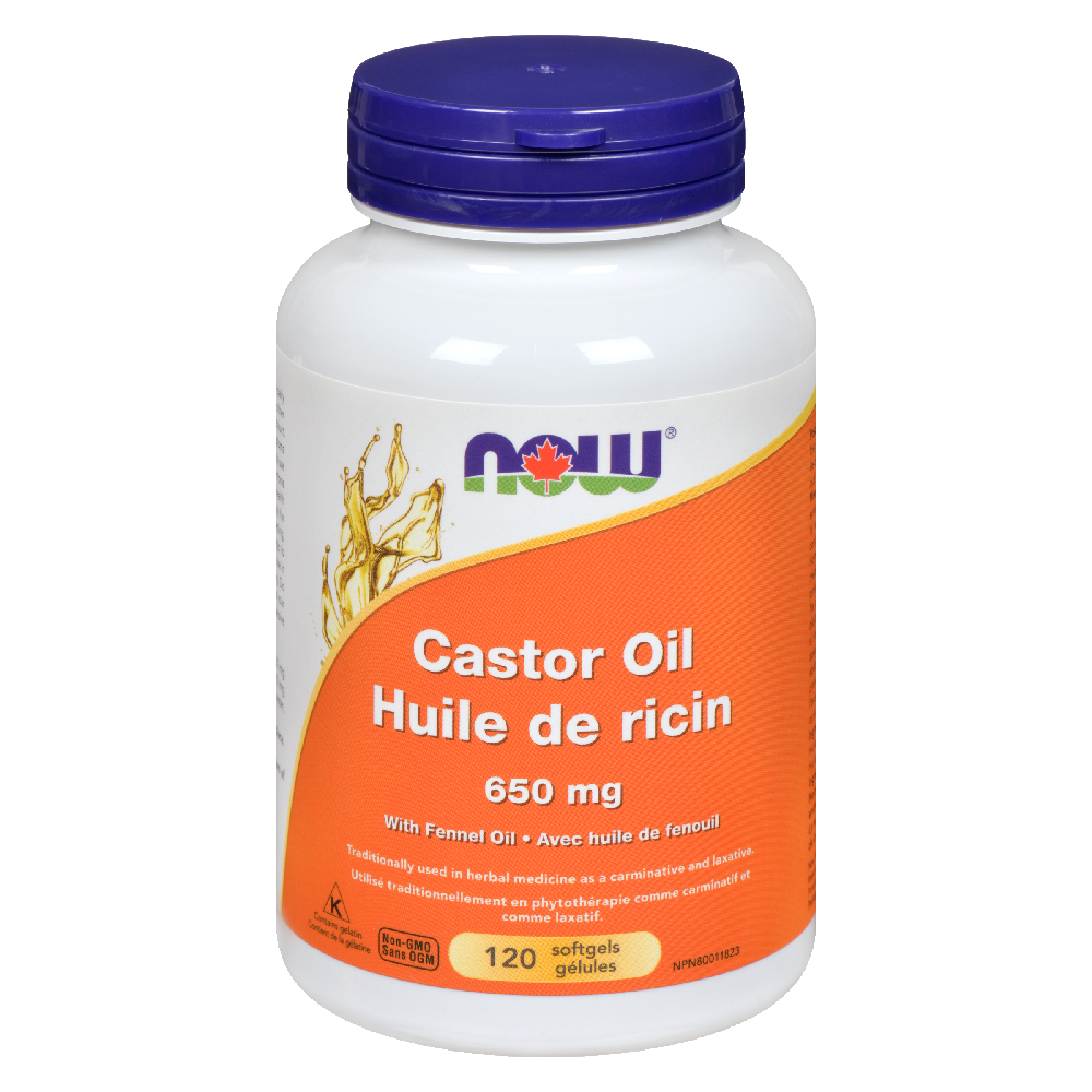 Castor Oil &amp; Fennel Capsules