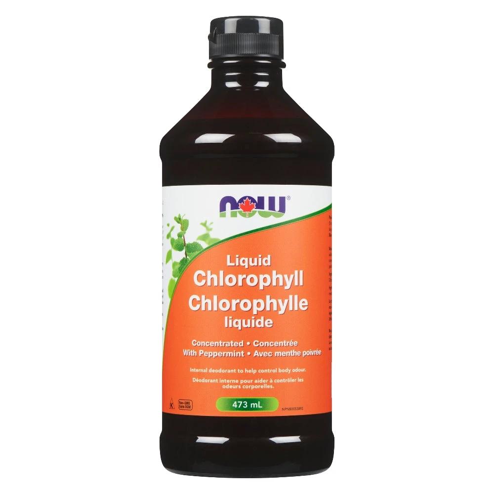 NOW CHLOROPHYLL MINT 473ML