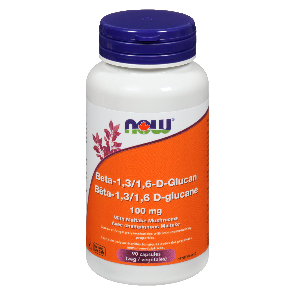 NOW BETA 1, 3/1 6-GLUCAN 100MG 90VCAPS