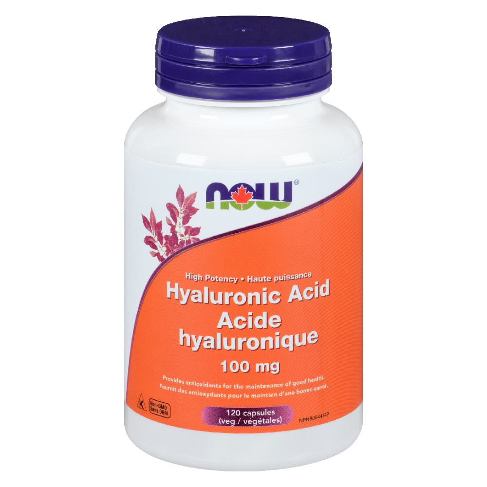 NOW HYALURONIC ACID 100MG 120VCAPS