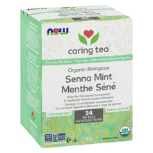 Load image into Gallery viewer, Caring Tea Senna Mint Wellness 24s