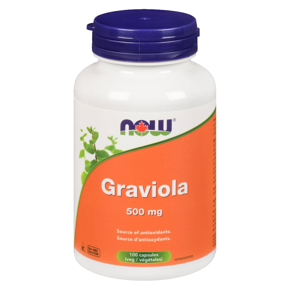 NOW GRAVIOLA 500MG 100VCAP