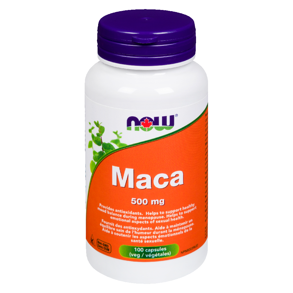 NOW MACA 500MG 100 CAPS