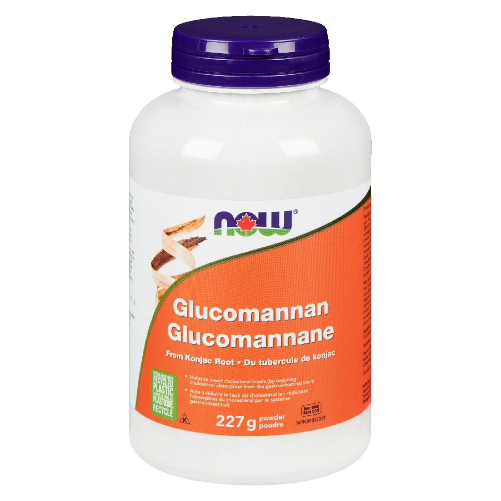 NOW GLUCOMANNAN POWDER 227G