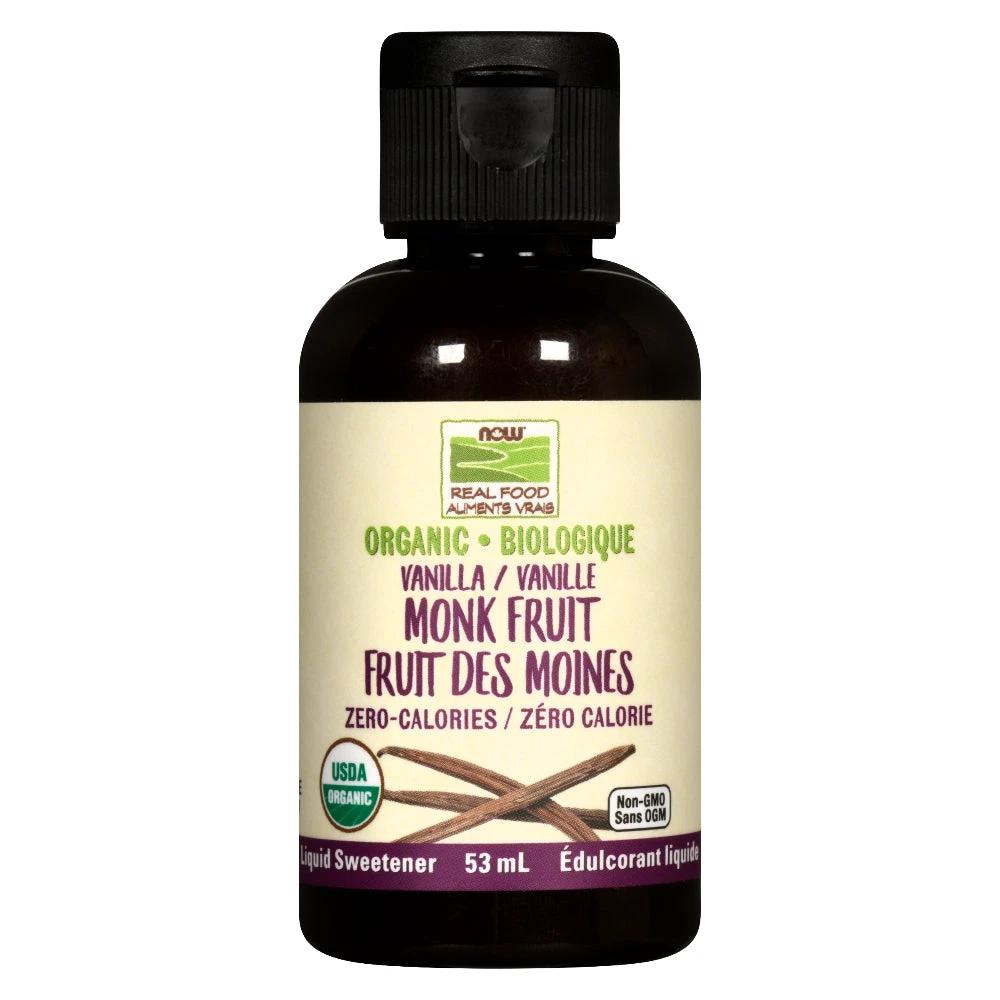 Organic Monk Fruit Liquid Sweetener Vanilla 53ml