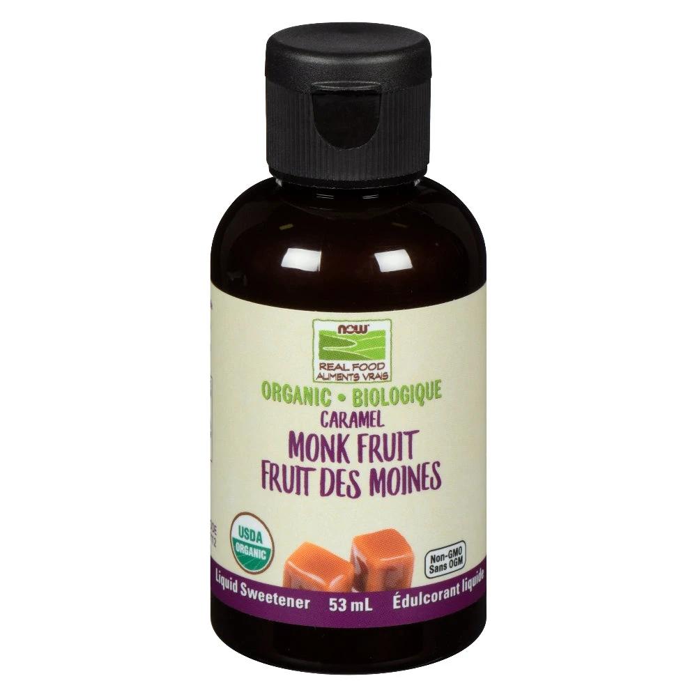 Organic Monk Fruit Liquid Sweetener Caramel 53ml