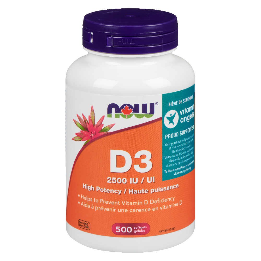 Vitamin D 2500IU 500 Softgels